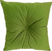 Декоративная подушка Sled Квадратная 40x40x12 (салатовый)