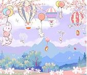 Фотообои Citydecor Сказочная фантазия с защитным покрытием 300x260