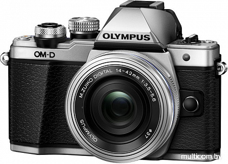 Фотоаппарат Olympus OM-D E-M10 Mark II Kit 14-42 EZ Silver