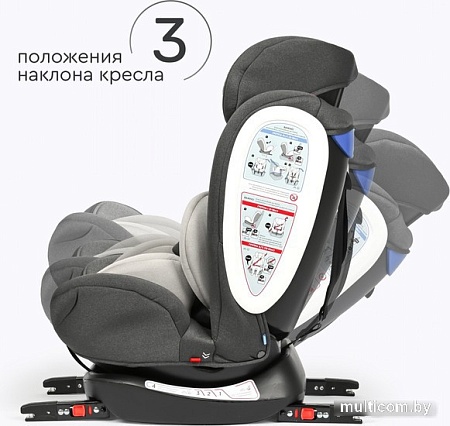 Детское автокресло Tomix Jasper Isofix DS15 (серый)