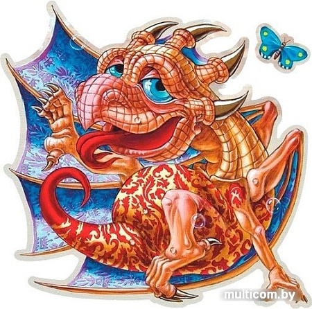Пазл Davici Дракон и бабочка. Мини-набор