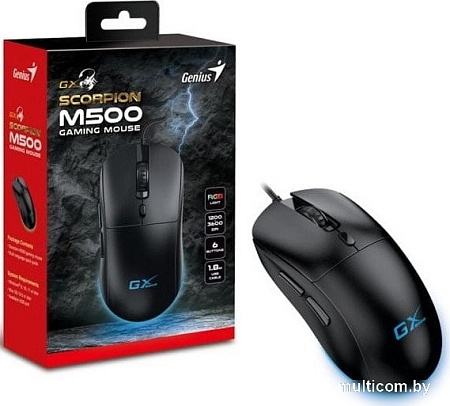 Игровая мышь Genius Scorpion M500 (черный)