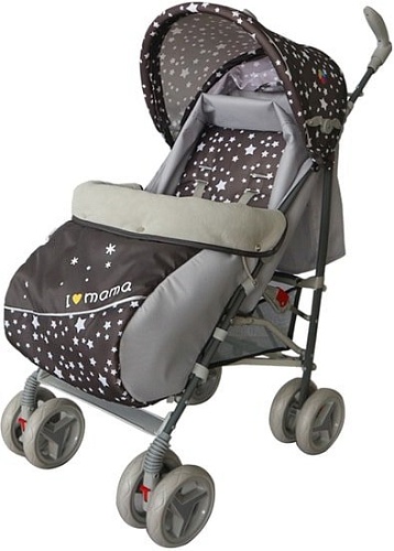 Коляска прогулочная «трость» Alis Kimi (серый)