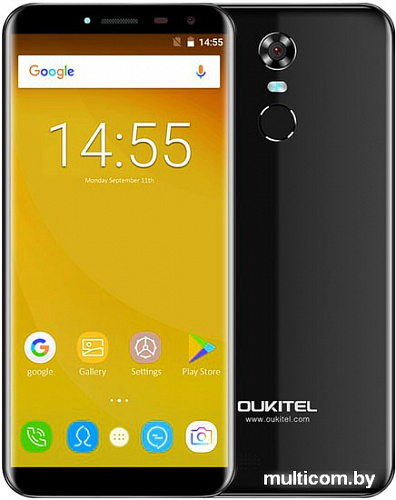 Смартфон Oukitel C8 4G (черный)