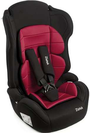 Детское автокресло Zlatek Atlantic New Lux (красный гламур)