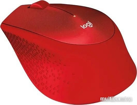 Мышь Logitech M331 Silent Plus (красный)