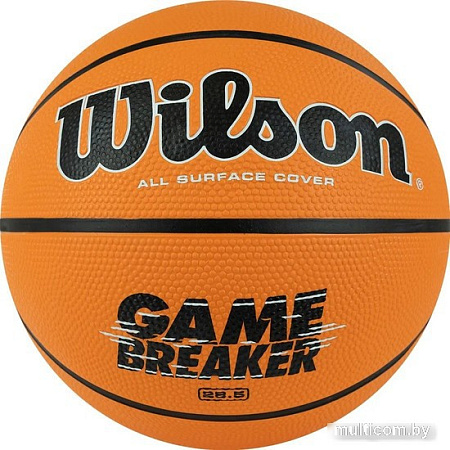 Баскетбольный мяч Wilson Gambreaker Bskt Or WTB0050XB6 (6 размер)