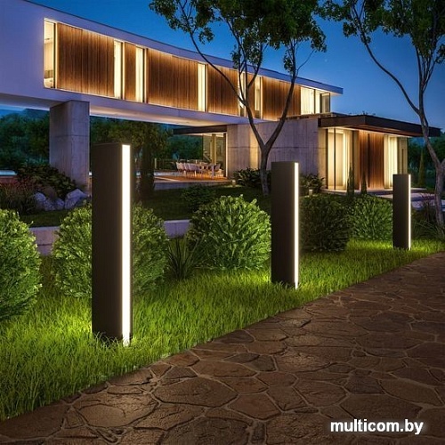 Садовый светильник Elektrostandard Techno LED 1538 (черный)