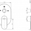 Смеситель Bravat Gina P69194C-ENG