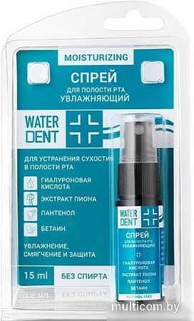 Спрей для полости рта Waterdent Увлажняющий 15 мл