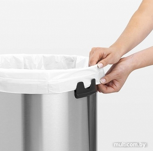 Brabantia Touch Bin 60 л (стальной полированный)