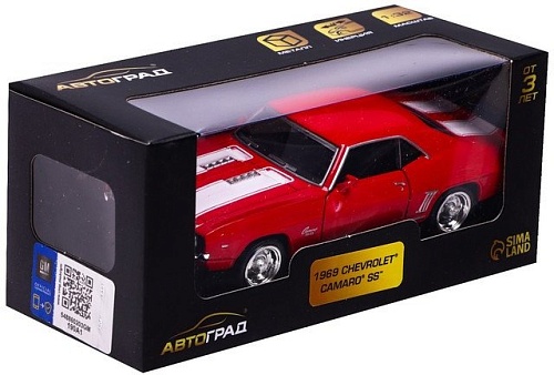 Легковой автомобиль Автоград Chevrolet Camaro SS 7152960 (красный)