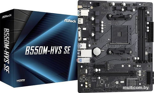 Материнская плата ASRock B550M-HVS SE