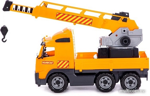 Полесье Volvo Автомобиль-кран с поворотной платформой 8824