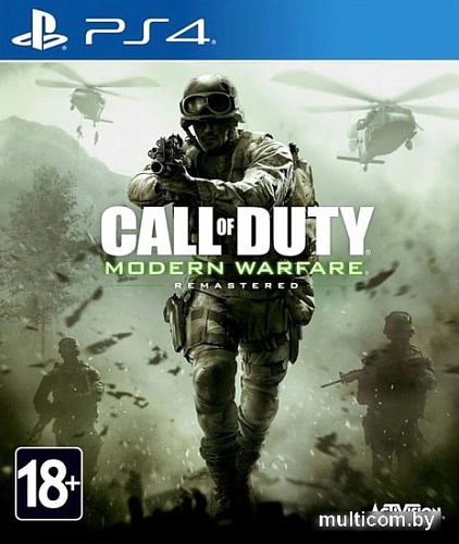 Игра Call of Duty: Modern Warfare Обновленная версия для PlayStation 4