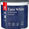 Краска Tikkurila Euro White для потолка 2.7 л (белый глубокоматовый)