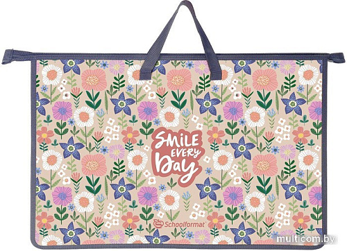 Папка для труда Schoolformat Flower Print ПТРПМА3-ФПР
