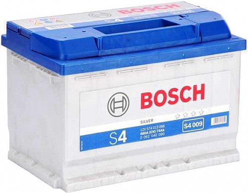 Автомобильный аккумулятор Bosch S4 009 (574013068) 74 А/ч