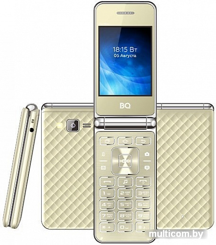 Мобильный телефон BQ-Mobile BQ-2840 Fantasy (золотистый)