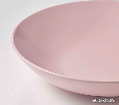 Набор обеденных тарелок Swed House Djup Talltik MR3-18 (светло-розовый)