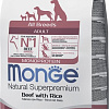 Сухой корм для собак Monge All Breeds Adult Monoprotein Beed with Rice (для всех пород с говядиной и рисом) 2.5 кг