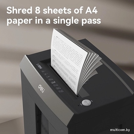 Шредер Deli ET098