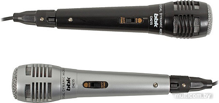 Микрофон BBK CM215 (черный+серебристый)