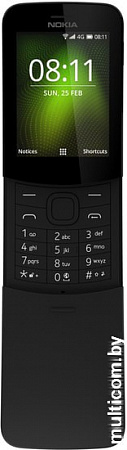 Мобильный телефон Nokia 8110 4G Dual SIM (черный)