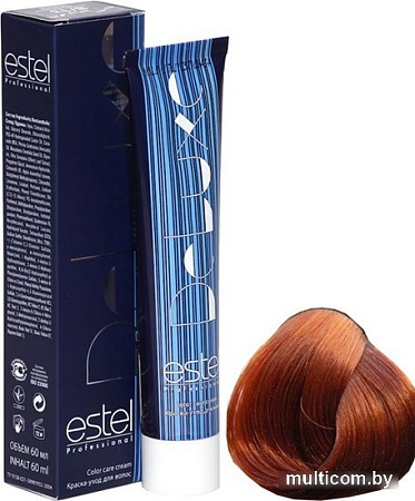 Estel Professional De Luxe 7/44 русый медный интенсивный
