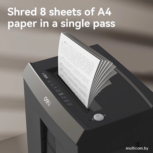 Шредер Deli ET098