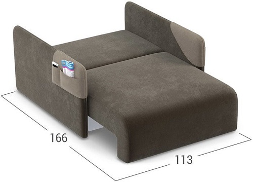 Кресло-кровать Moon Trade Барселона 118 002769 (коричневый)