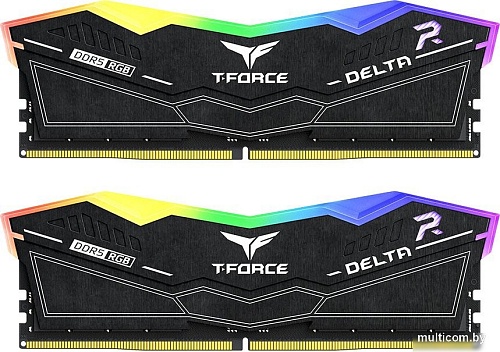 Оперативная память Team T-Force Delta RGB 2x32ГБ DDR5 6000 МГц FF3D564G6000HC38JDC01