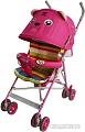 Коляска прогулочная «трость» Alis Polo (розовый)