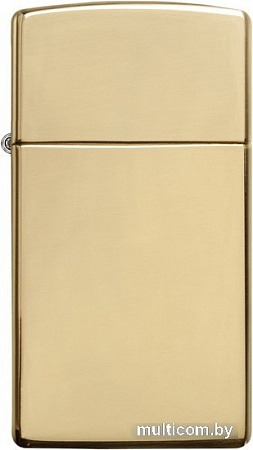Зажигалка Zippo Slim High Polish Brass [1654B-000156]