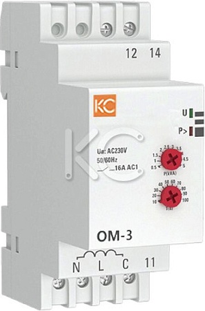 Реле напряжения КС ОМ-3 82740