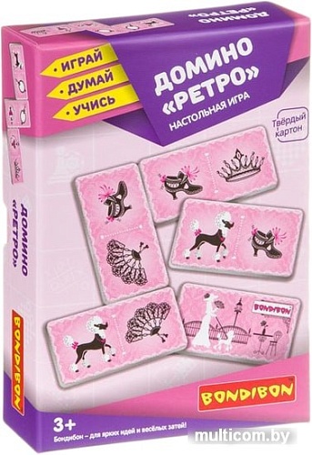 Развивающая игра Bondibon Ретро ВВ3908