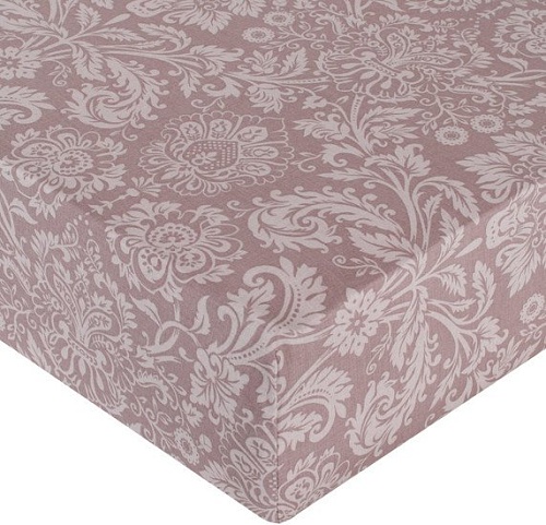 Постельное белье Миланика Латте на резинке 200x200 (поплин/жаккард)