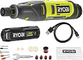 Гравер Ryobi USB Lithium RRT4-120GA15 (с АКБ)