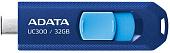 USB Flash ADATA UC300 32GB (синий/голубой)