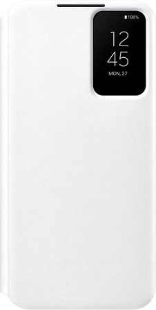 Чехол для телефона Samsung Smart Clear View Cover для S22+ (белый)