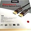 Кабель VCOM D3751-40M DisplayPort - DisplayPort (40 м, черный/коричневый)