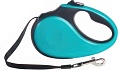 Поводок-рулетка XCHO Лента 3м (XS, бирюзовый/черный)