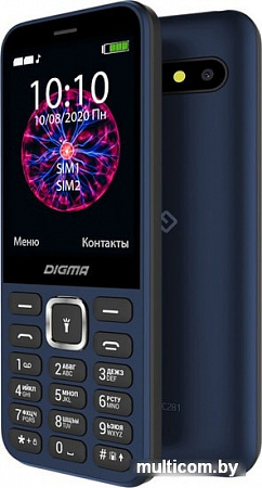 Мобильный телефон Digma Linx C281 (синий)
