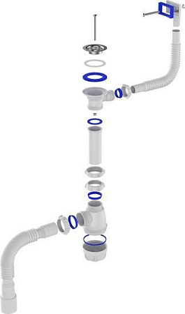 Сифон Aquant B0165-25-MR