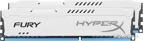 Оперативная память Kingston HyperX Fury White 2x8GB KIT DDR3 PC3-12800 (HX316C10FWK2/16)