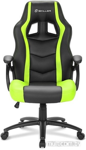 Кресло Sharkoon Shark Skiller SGS1 BK/GN (черный/зеленый)