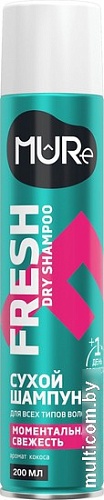 Сухой шампунь MURE Сухой шампунь для волос Fresh Моментальная свежесть (200 мл)