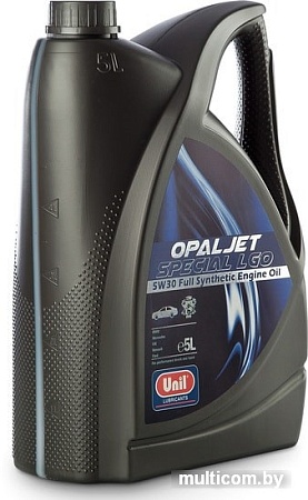 Моторное масло Unil Opaljet Special LGO 5W-30 5л