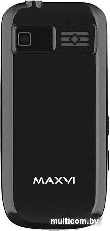 Кнопочный телефон Maxvi B6ds (черный)