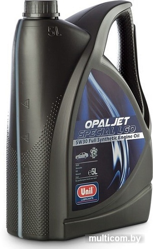 Моторное масло Unil Opaljet Special LGO 5W-30 5л